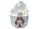 торт Зимние узоры
